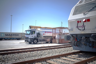 Completada la primera prueba en Espa�a de locomotoras alimentadas con di�sel renovable